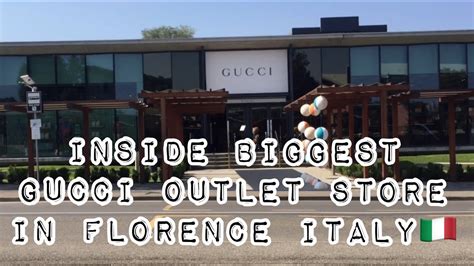 florence italy shopping gucci|Gucci factory outlet Italy.